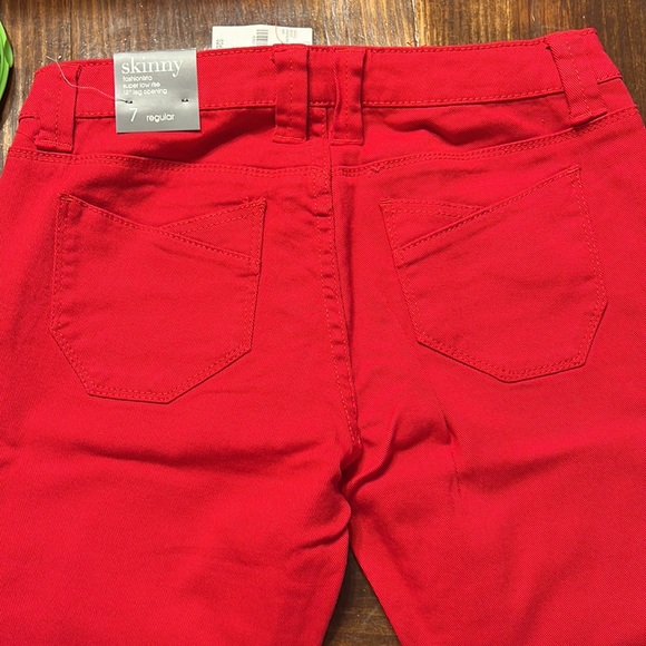 NWT Red Skinny Jeans - Picture 3 of 3